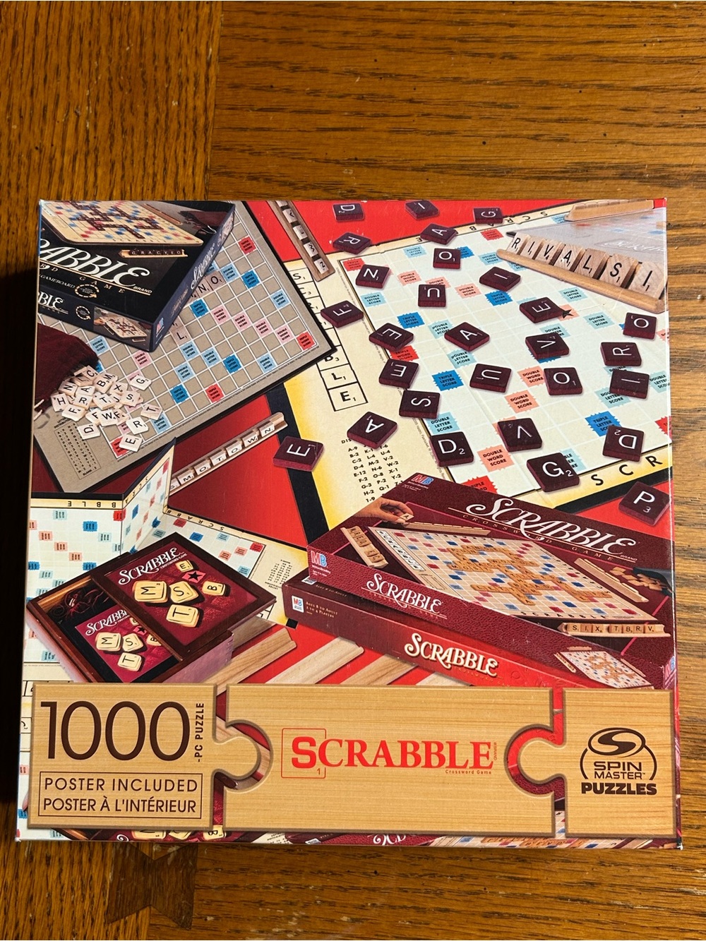 1000-Piece Jigsaw Puzzle - Scrabble Design
